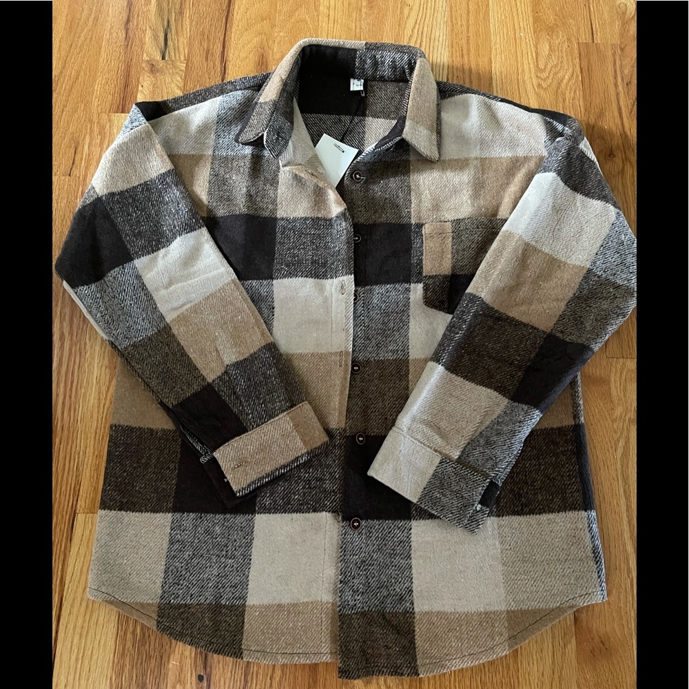 Plaid Shacket - Picture 6 of 10